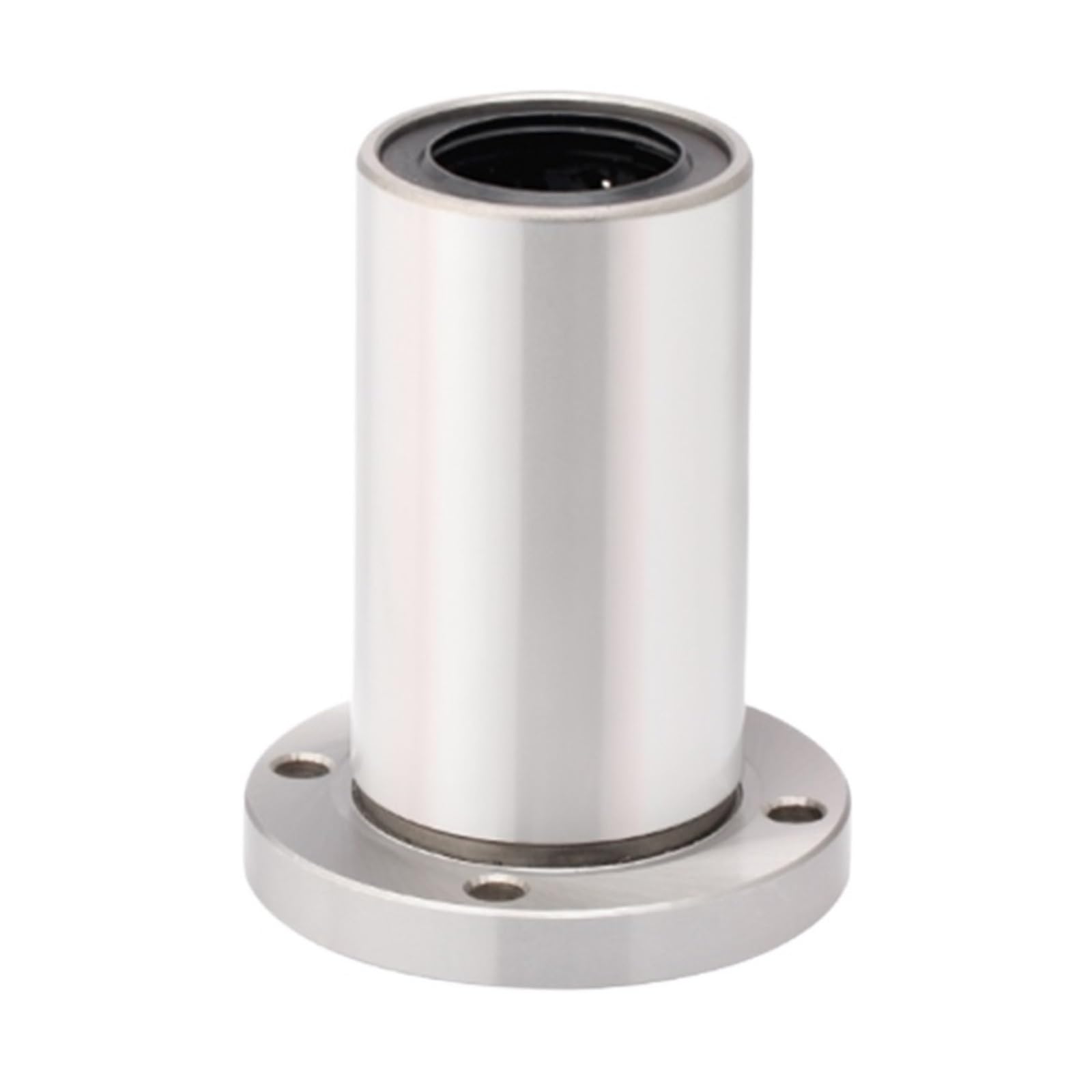 DEBLAN Cuscinetto lineare a Flangia Rotonda LMF10UU LHFR10 LME02-d10 Cuscinetto a Sfere lineare con Flangia Rotonda, Dimensioni 10 * 19 * 29(LHFR10)