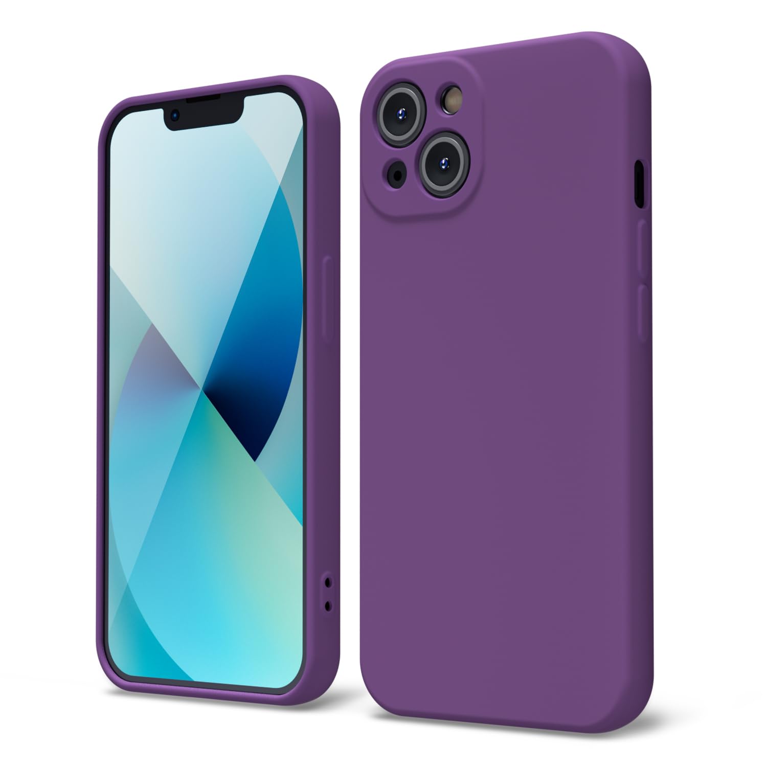 oakxco for iPhone 16 Pro Max Case Liquid Silicone, Soft Rubber Gel Elegant Aesthetic Basic Simple Cover, Cute Thin Slim TPU Matte Solid Color Plain Smooth Case for Women Girl, Light Pink — view 1780