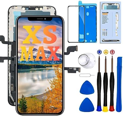 for iPhone Xs Max Screen Replacement Kit,Full HD