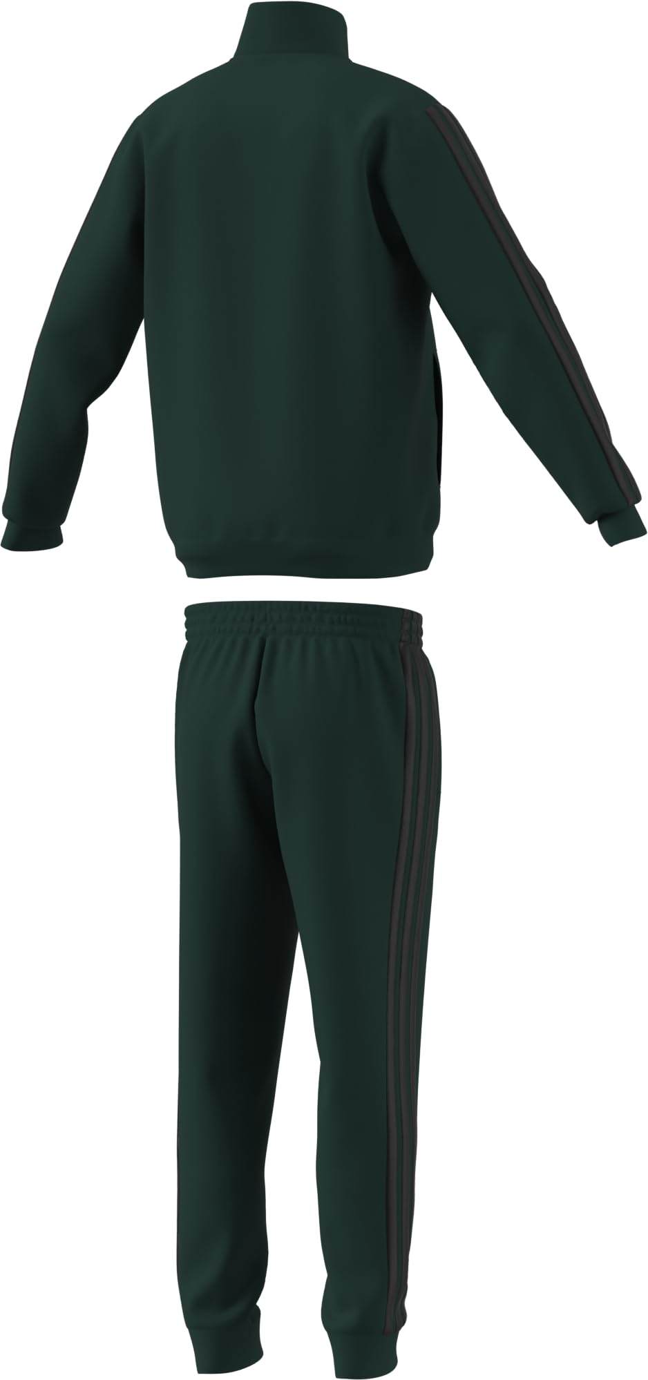 adidas Uomo SPORTSWEAR BASIC 3 STRIPES TRICOT TRACKSUIT, Aurora Ivy, XS