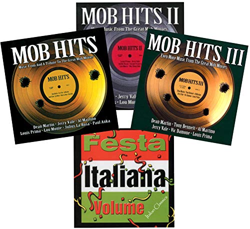 Mob Hits: Tribute to Great Mob Movies Complete Collection 1-2-3 & Extra CD Festa Italiana (5 Discs)