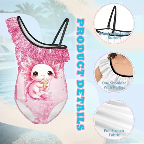 Image of Yzaoxia Girls One Piece Swimsuits Bathing Suit for Kids Swimwear 3-14Y