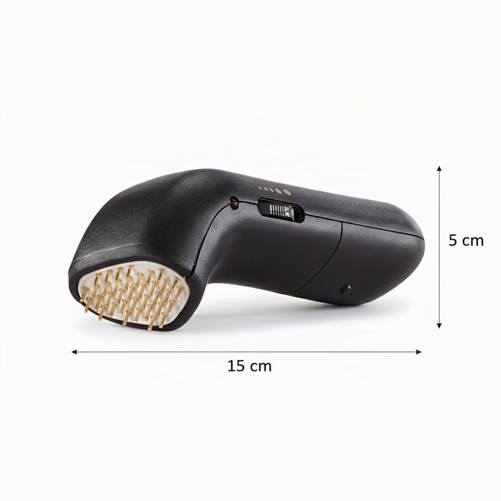EUROtops Appareil d'acupuncture électronique - Acupuncture sans aiguilles, application facile avec 35 capteurs, stimule les points d'acupuncture et les muscles, portable pour la maison et les