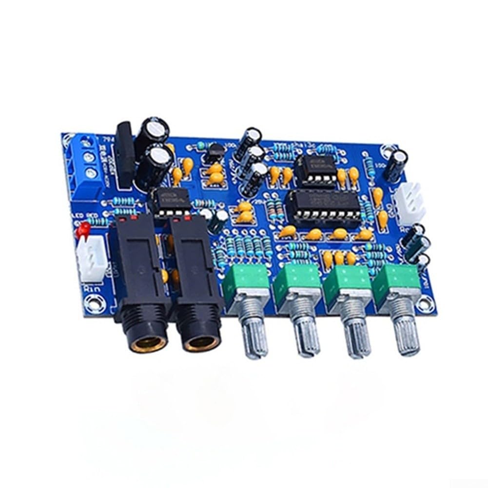 XH-M173 Module de mixage karaoké avec puce PT2399 double entrée d'alimentation 12 V CA conçu pour les amateurs d'audio et les constructeurs de systèmes de karaoké DIY