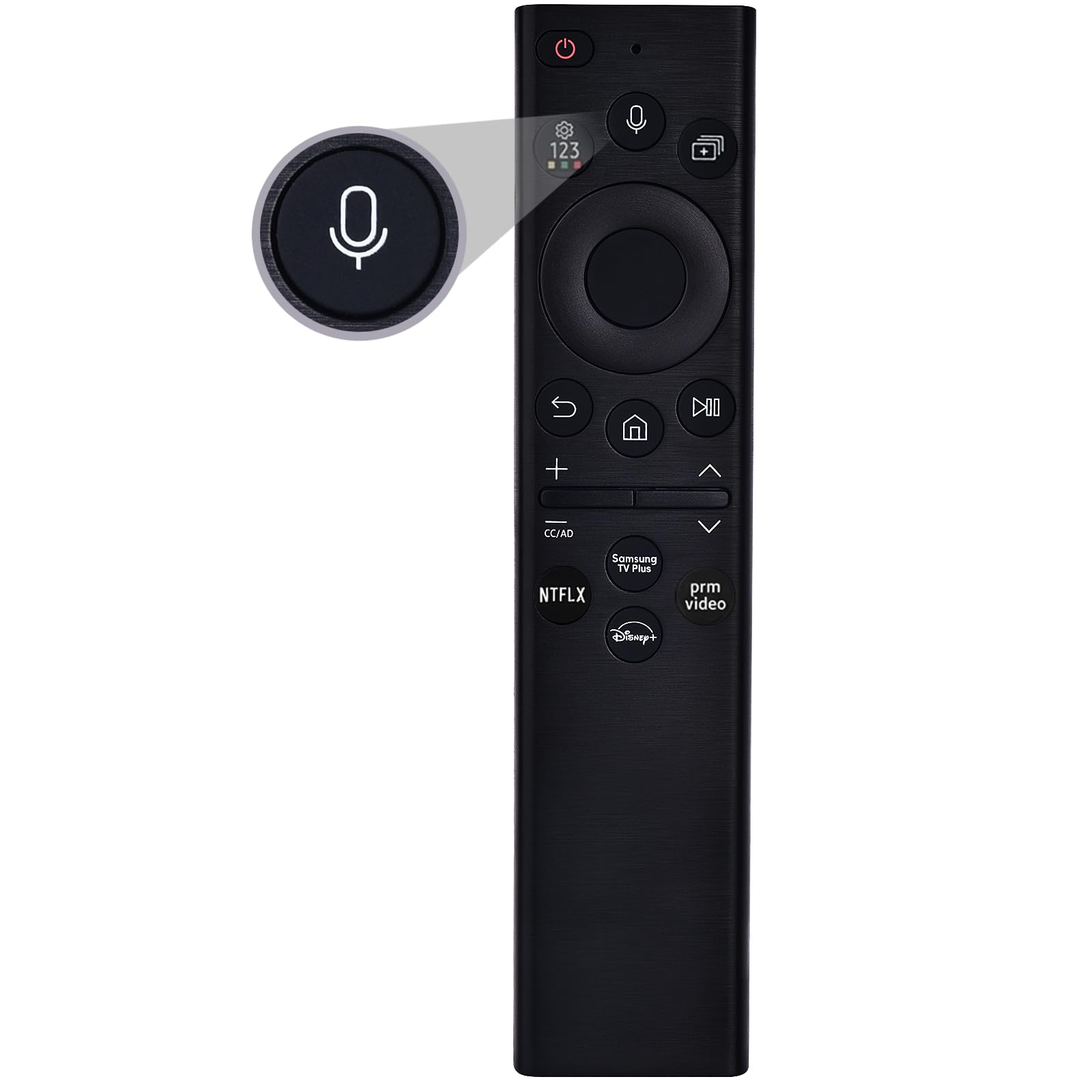 Voice Remote for Samsung Smart TV,Replacement Control for Frame TV,for All 2019 to 2025 Samsung Crystal/UHD/QLED/NEO QLED/ 4K 8K Smart TVs,No Solarcell,BN59-01385A,2 Year Warranty-picture-21