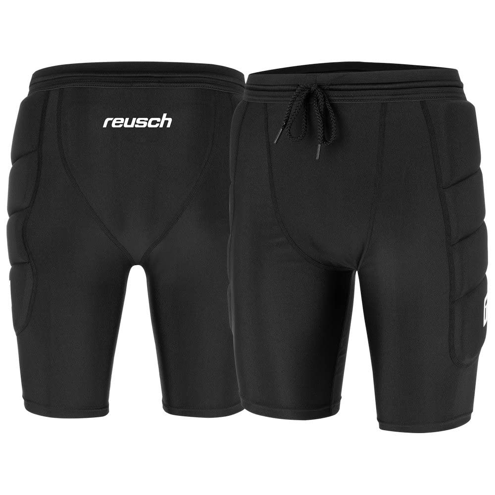 Reusch Torwarthose kurz gepolstert atmungsaktiv eng anliegend mit Hüftpolster Compression Short Soft Padded