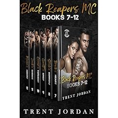 Black Reapers MC Books 7-12 Audiolibro Por Trent Jordan arte de portada