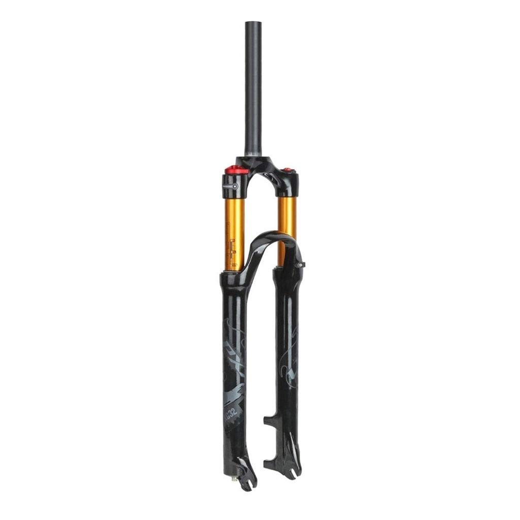 WIQUYBML MTB Suspension Fork 26" 27.5" 29" Bike Air Front Black