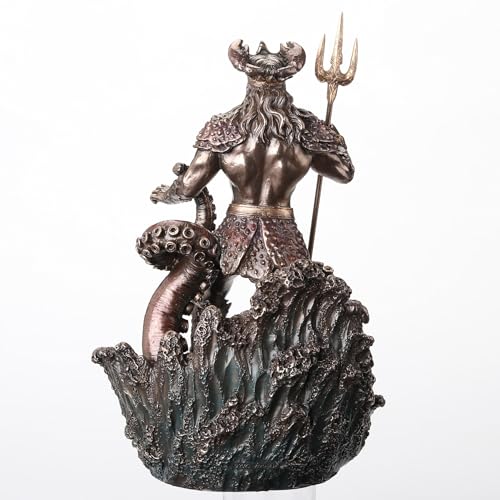 Figura Decorativa Oceanus Titan de Agua 8.88 pulg miniatura 3