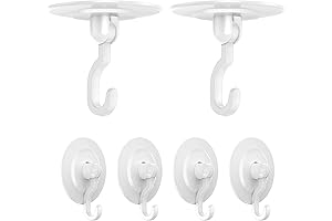 CHOOBY Adhesive Hooks: Damage-Free Wall and Ceiling Mounting Solution