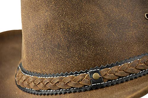 Black Jungle ARAMAC - Cappello da Cowboy in Pelle
