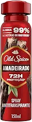 Desodorante Antitranspirante Old Spice Aerossol Amadeirado 150 ml