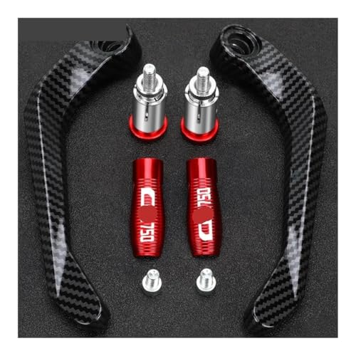 Protège main guidon rigide avec support de protection leviers moto