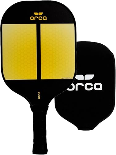 Miniatura 7 de Orca Pickleball Paddles, Tournament Series Carbon Fiber Pickleball Paddles Designed for Maximum Power and Control, USA Pickleball Approved