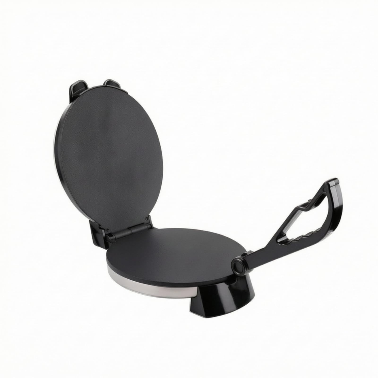 Gralara Crepera Eléctrica con Placas Antiadherentes Plegable Crepera Eléctrica Versátil Electrodoméstico para Familias, Dormitorios Universitarios
