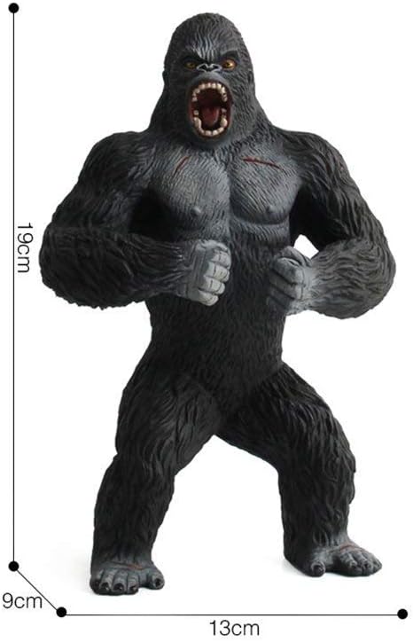 King Kong Toys for Kids, Orangutan Figurine, Solid Animal Chimpanzee Decoration