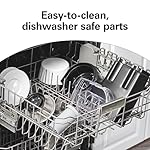 Hamilton Beach HealthSmart Juicer Machine, Compact Centrifugal Extractor, 2.4” Feed Chute for Fruits and Vegetables, Easy to Clean, BPA Free, 400W, Black and Gray (67502) - Image 5