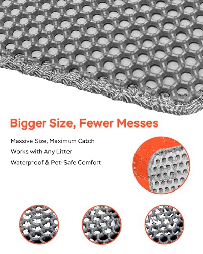 50% de descuento en tapete de arena para gatos con código KU7GXQFO