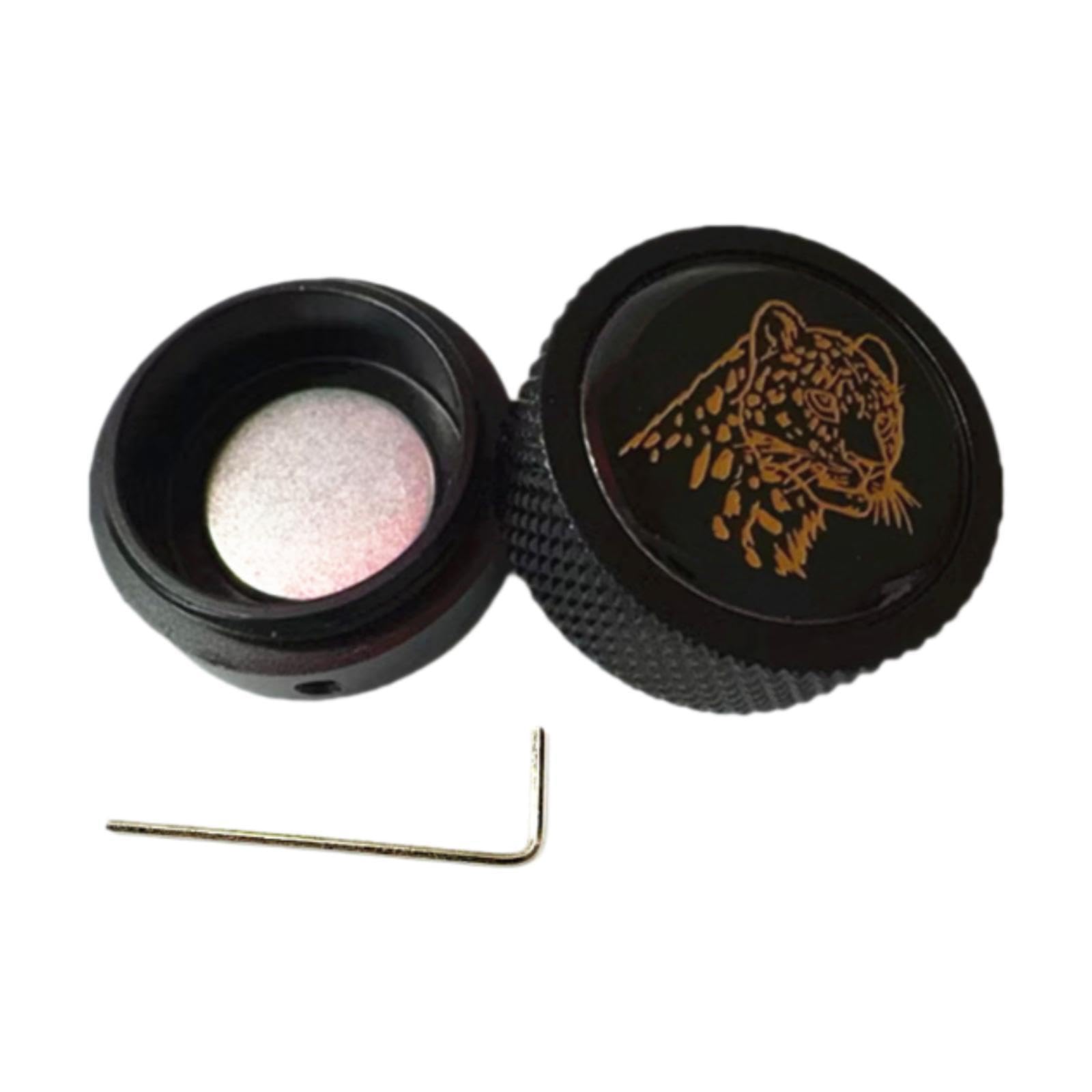 Pool Cue Chalk Holder Protects Your Chalk Aluminum Billiard Cue Chalk Holder Black-image-35
