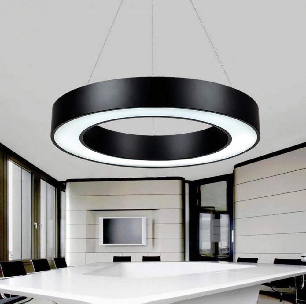 Iluminación de oficina LED minimalista para mesas de reuniones y despachos modernos 8