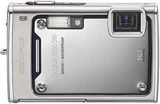OM System OLYMPUS Stylus 1030SW 10.1MP Digital Camera with 3.6X Optical Wide Angle Zoom (Silver)