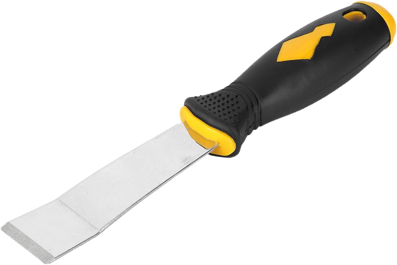 Wheel Weight Removal Tool, 8.86 x 1.26in Wheel Weight Removal Scraper, Steel Weights Balance Scraper with 4.72in Plastic Handle for Tape Adhesive Stick on Wheel