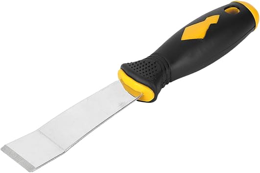 Wheel Weight Removal Tool, 8.86 x 1.26in Wheel Weight Removal Scraper, Steel Weights Balance Scraper with 4.72in Plastic Handle for Tape Adhesive Stick on Wheel