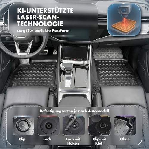 Tapis de sol sur mesure XTR caoutchouc pour habitacle Mazda MX-30 DR