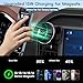 Car Vent Wireless Charger Magnetic Phone Mount Compatible with 2021-2025 Ford F-150, 2023-2025 Super Duty F250/F350/F450, Metal Phone Holder Cradles Bracket Stand for All Smartphones (No Socket Arm)