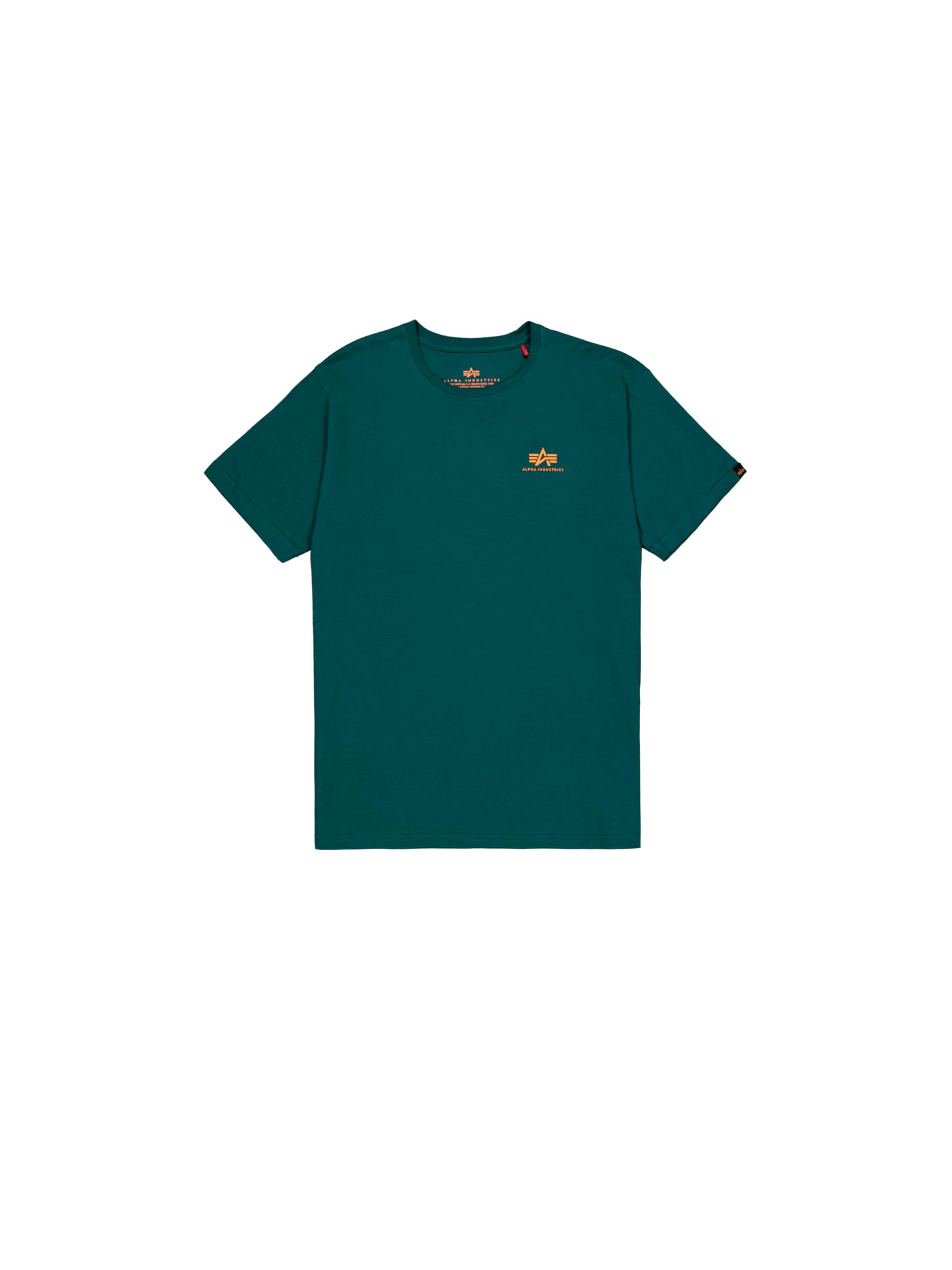 Alpha Industries Herren Backprint T, Force Green, S