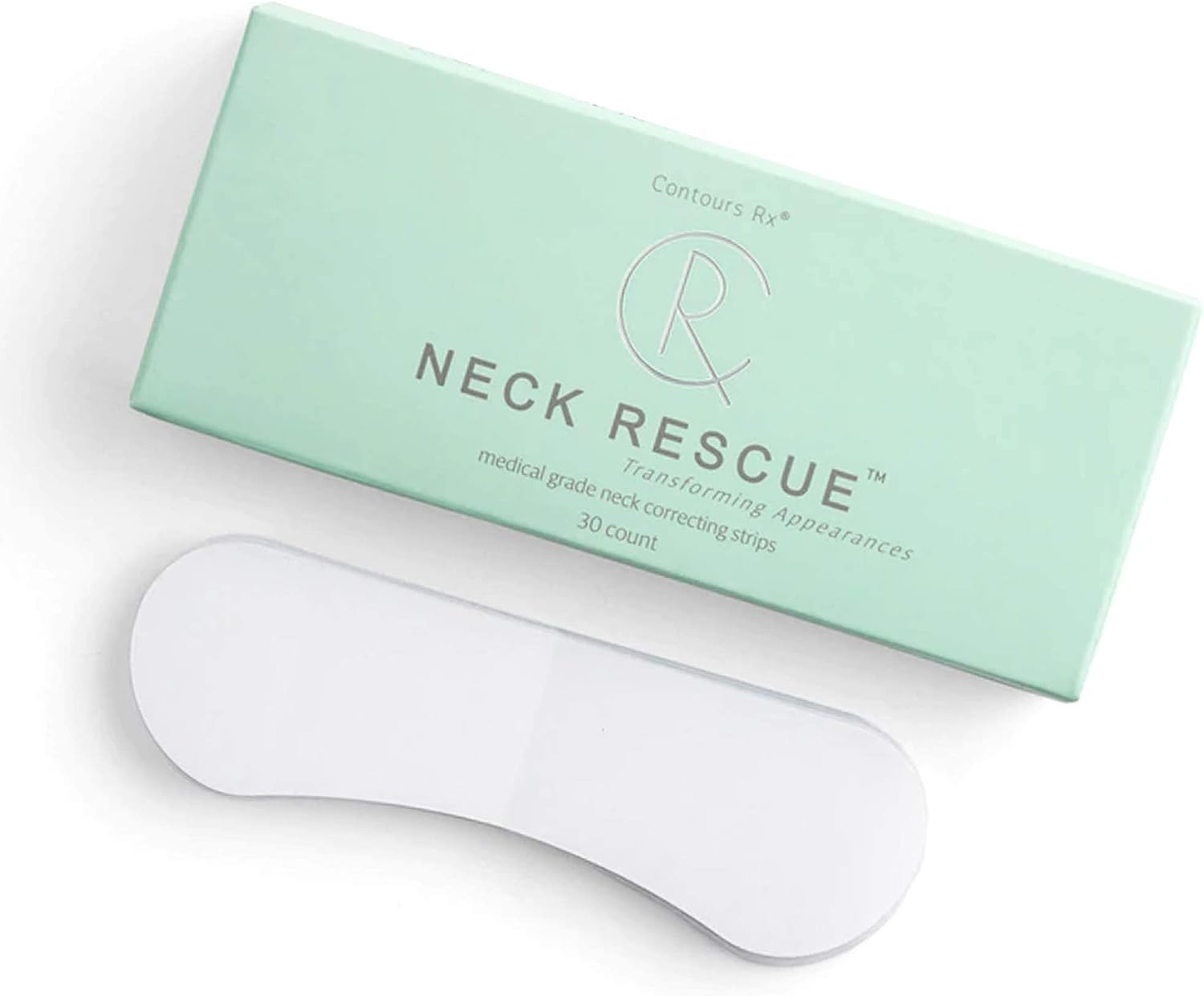 Contours Rx Neck Rescue AntiAging Neck Strips for Crepey