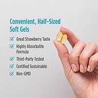 Vista 6 de Nordic Naturals Ultimate Omega Minis fresa, 0.01 onzas, 90 softgels., RUS-06100, 90, 90