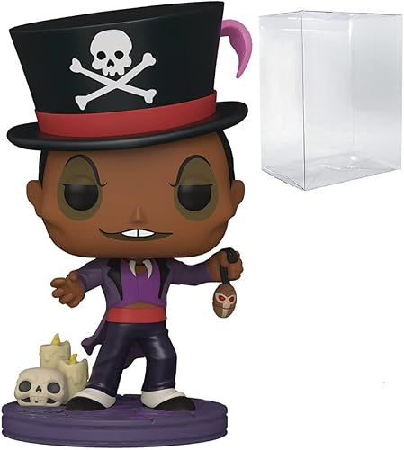 Miniatura 1 de POP Disney: Villains - Figura de vinilo Doctor Facilier Funko (paquete con funda protectora de caja compatible), multicolor, 3.75 pulgadas