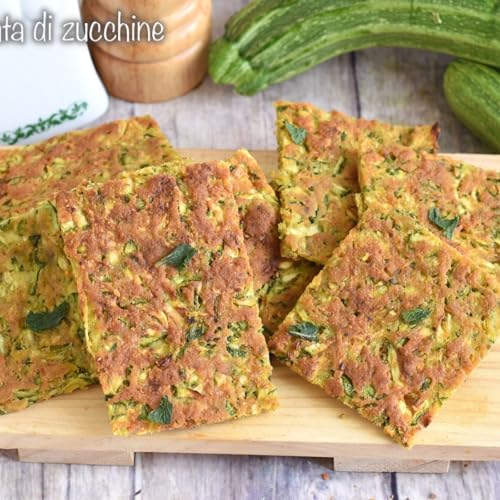 Schiacciata di zucchine con farina di ceci