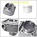 WFLNHB Cylinder Gasket Piston Top End Kit Replacement for Yamaha Timberwolf 250 YFB250 Replacement for 4BD-11310-01-00 1992-2000