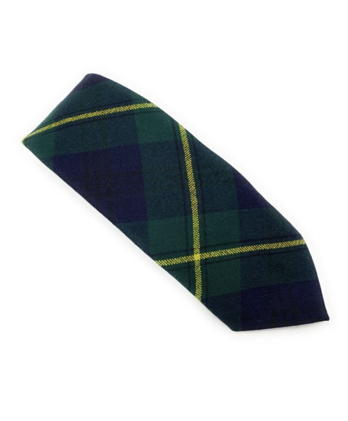 Tartan Tweeds Men's Johnston Modern Traditional Tartan Necktie 100% Wool British Made