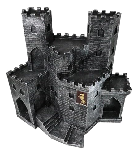 Soporte Escultura Castillo Medieval Borgoña 15 in miniatura 6