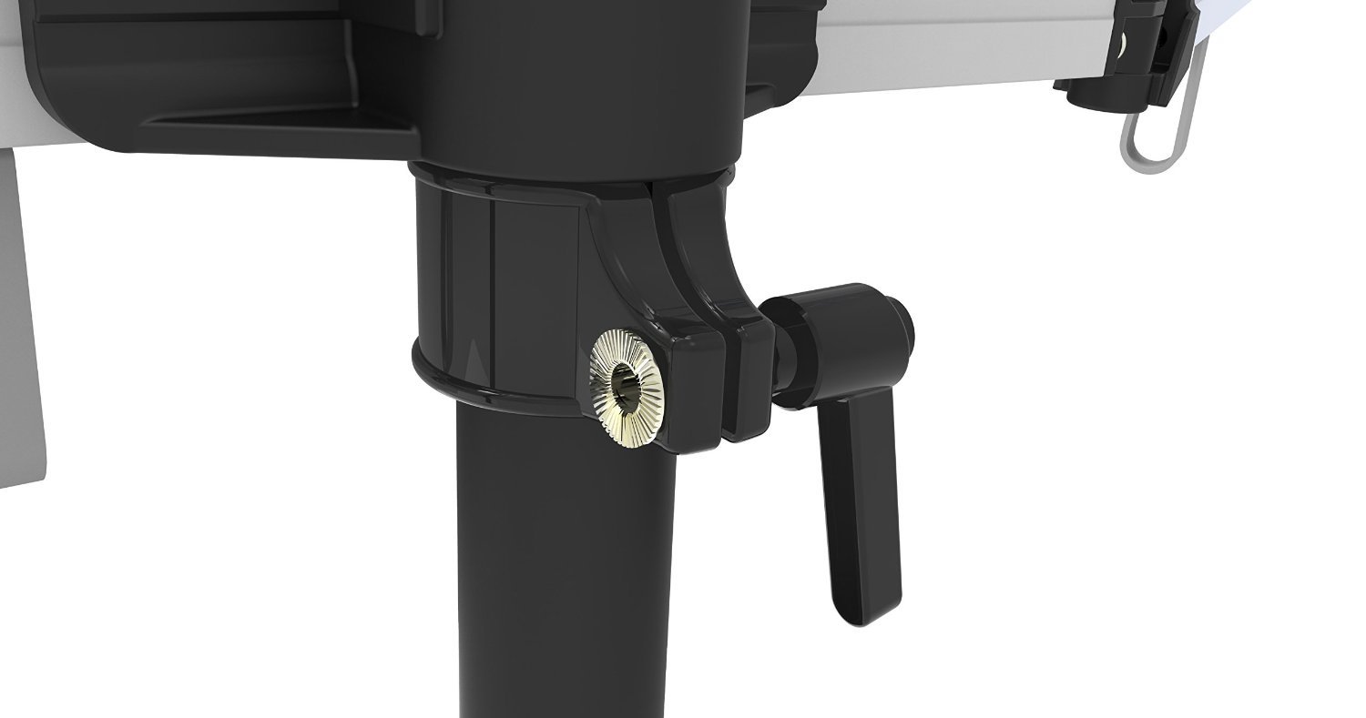 Hftek 6-Fach Monitorarm - Tischhalterung für 3+3 Bildschirme von 15-27 Zoll mit VESA 75/100 (MP260C-N) – Bild 6