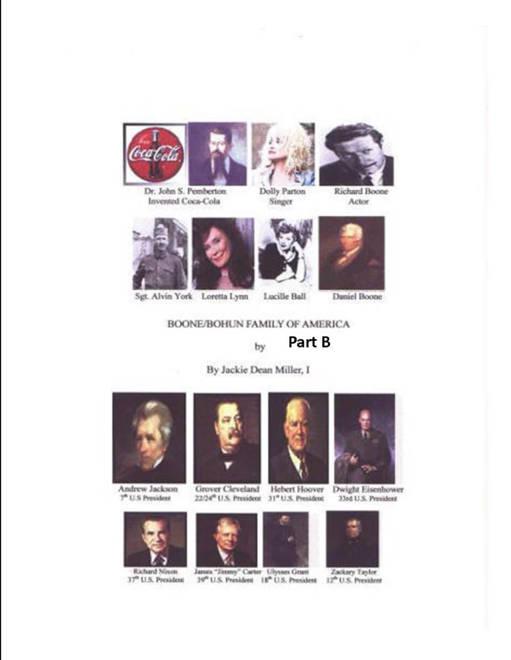 Boone/Bohun Family 2006 Edition Part B: Boone/Bohun Family 2006 Edition