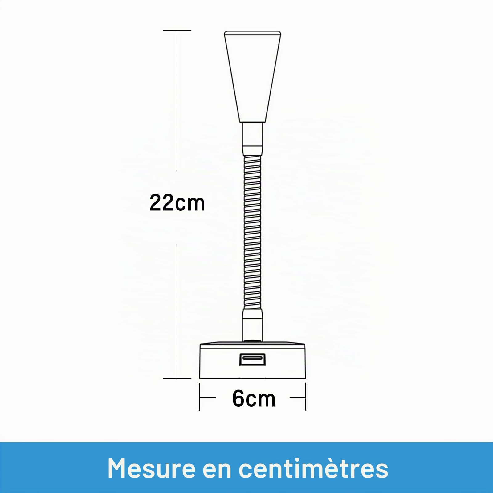acegoo Lampe de Lecture LED 12V Dimmable 2 pièces Camping-Car Bateau Murale de Chevet Col de Cygne Lumière 3200K avec Chargeur USB & Interrupteur Variateur pour Caravane Van Voiture Camion