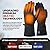 Weston Heated Glove Liners for Men and Women, Rechargeable Hand Warmers with 3 Heat Settings, Water Resistant Battery Powered Heated Gloves, Touchscreen Thermal Gloves Liners