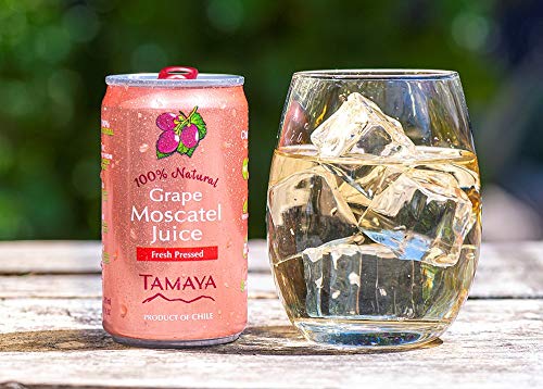 Vista 6 de Tamaya Jugos sin mezclar de fruta natural, no de concentrado, 125 frutos prensados, 100% natural, sin azúcar añadida, sin conservadores, latas