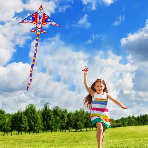 image for Xida Kite Xida Airplane Kites for Kids and Adults, Easy to Fly Kite, H