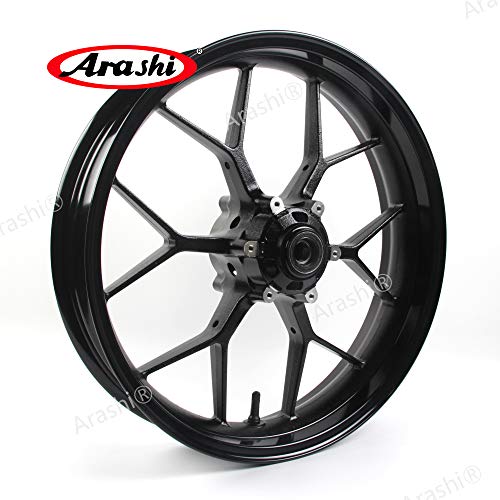 Arashi Wheel Rim Front and Rear for HONDA CBR600RR 2007-2017 Motorcycle Accessories CBR 600 RR CBR600 600RR 600CC Black 2008 2009 2010 2011 2012 2013 2014 2015 2016