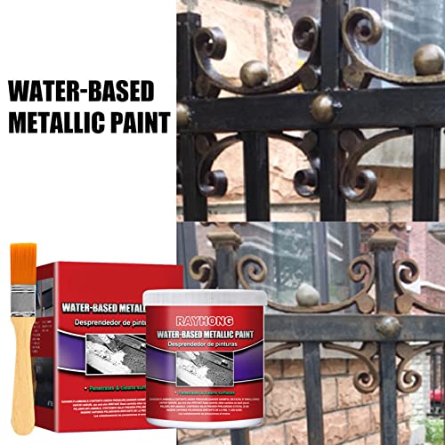 Uwariloy Limpador de ferrugem – Removedor de ferrugem de metal à base de água 100 g com escova, deru