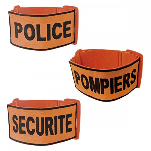Brassard SECURITE brodé - Patrol,Orange,Taille Unique Cover