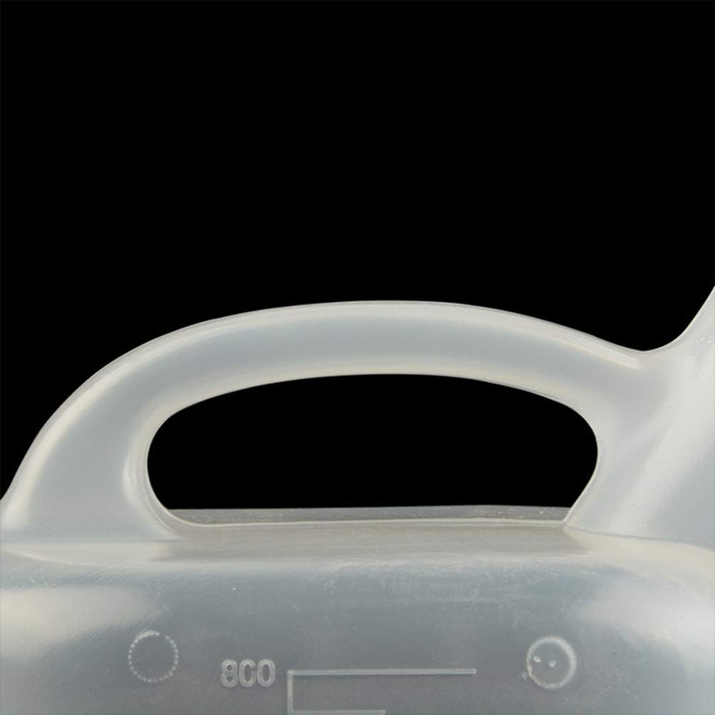 Milisten 2pcs Female Urinal Urine Bottle Women Urinal Pot Urinal Device for Hospital Home Camping Car Travel 1000ml : Health & Household