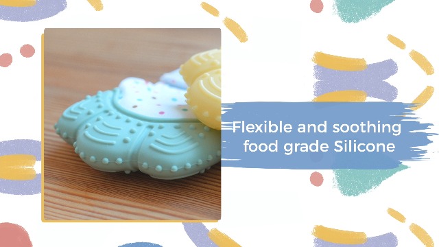 2 Pack Teething Mittens With Toys - Baby Chew Gloves For Soothing Sore Gums