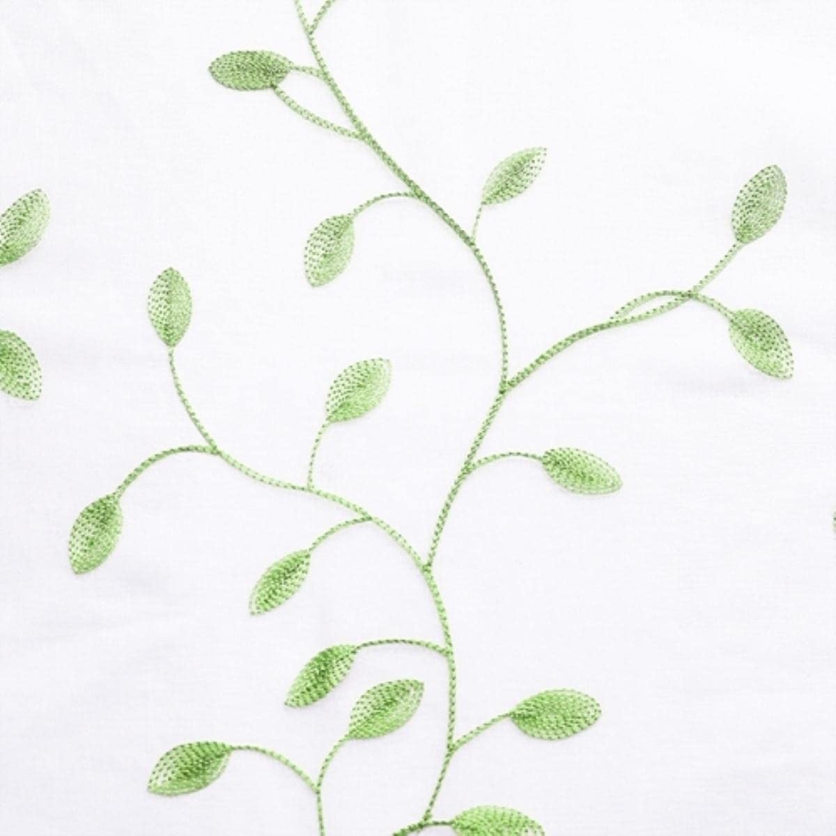 Rideaux de Fenêtre pour Salon Chambre Sheer Voile Organza Rideaux Rideaux Aveugles pour Porte de Cuisine-Vert,W400xL250cm 1PC,5.Multi Fonctionnel