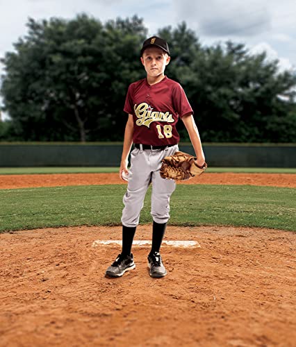 Augusta Sportswear Boys Attain Two-Button Jersey L Gold